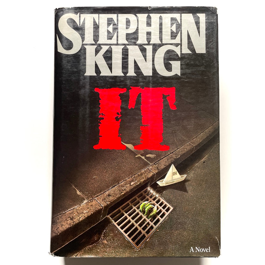 It Stephen King Hardcover Book *1st Edition, 10th Print* 1986 Viking