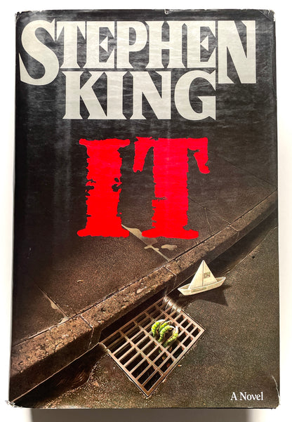 It Stephen King Hardcover Book *1st Edition, 10th Print* 1986 Viking