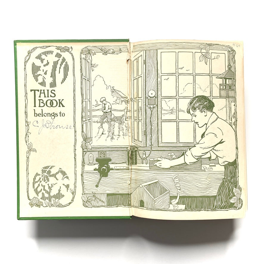 Working in Metals 1916 Illustrated Hardcover Book