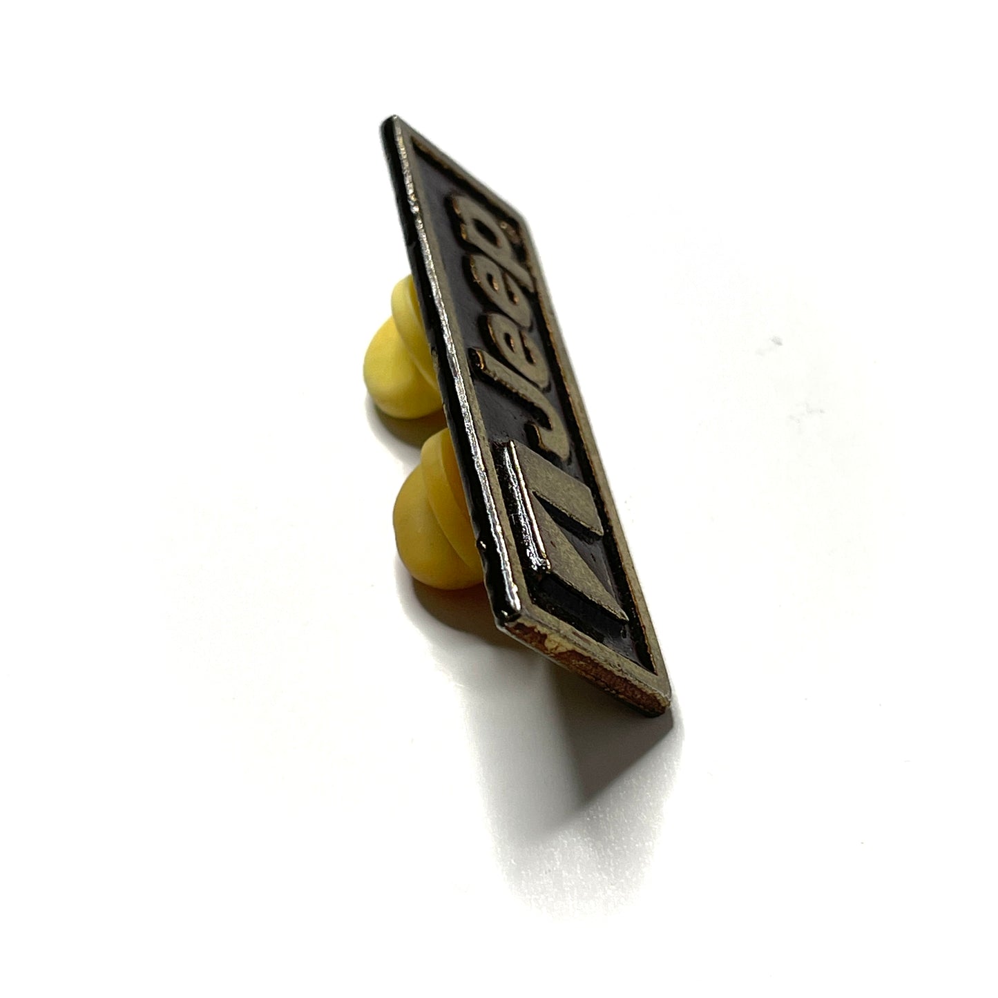 Jeep Logo - 80s Vintage Enamel Pin 1.75"
