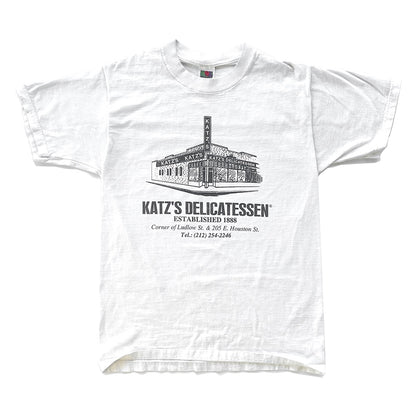 90s Vintage Katz Deli NYC Double-Sided T-Shirt (M)