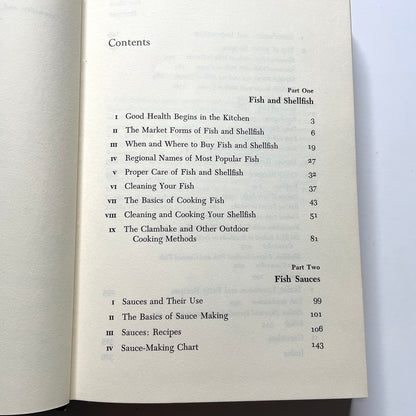 Savor of the Sea Complete Seafood Cookbook 1967 Illustrated Hardcover Book