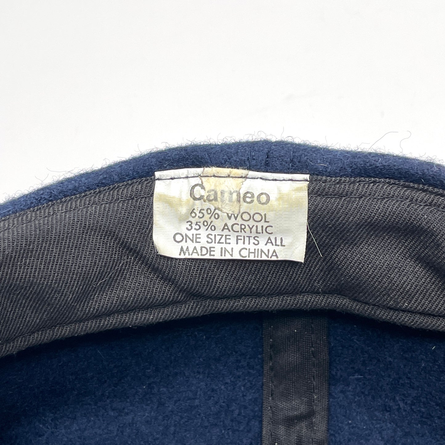 Universität zu Köln (University of Cologne) Vintage Wool Snapback Hat - Navy