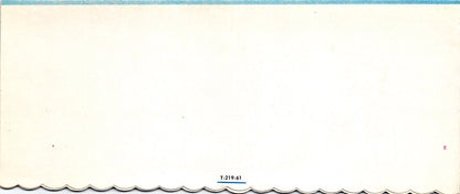 Greetings - For You - Glossy Slim Vintage Greeting Card - Gold Stamped + Embossed