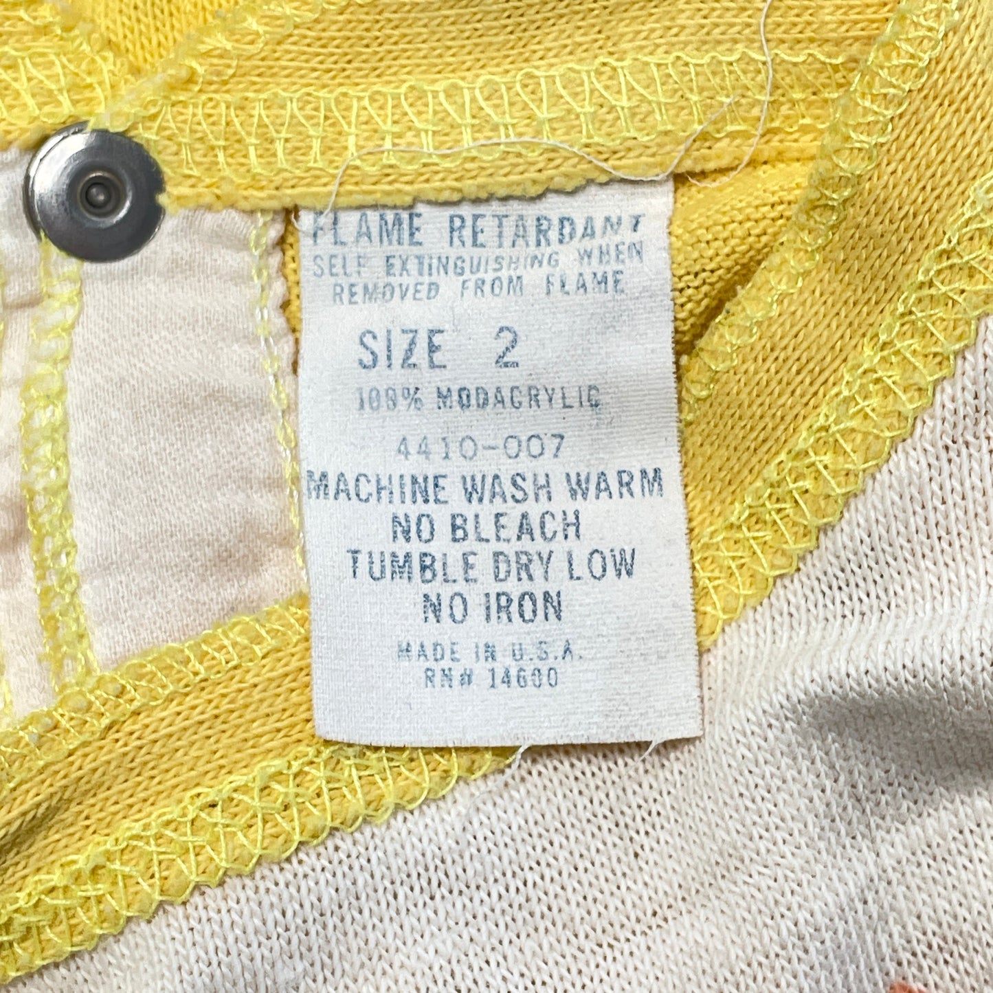 School Cat Graphic Print Footed Pajamas Set 2T