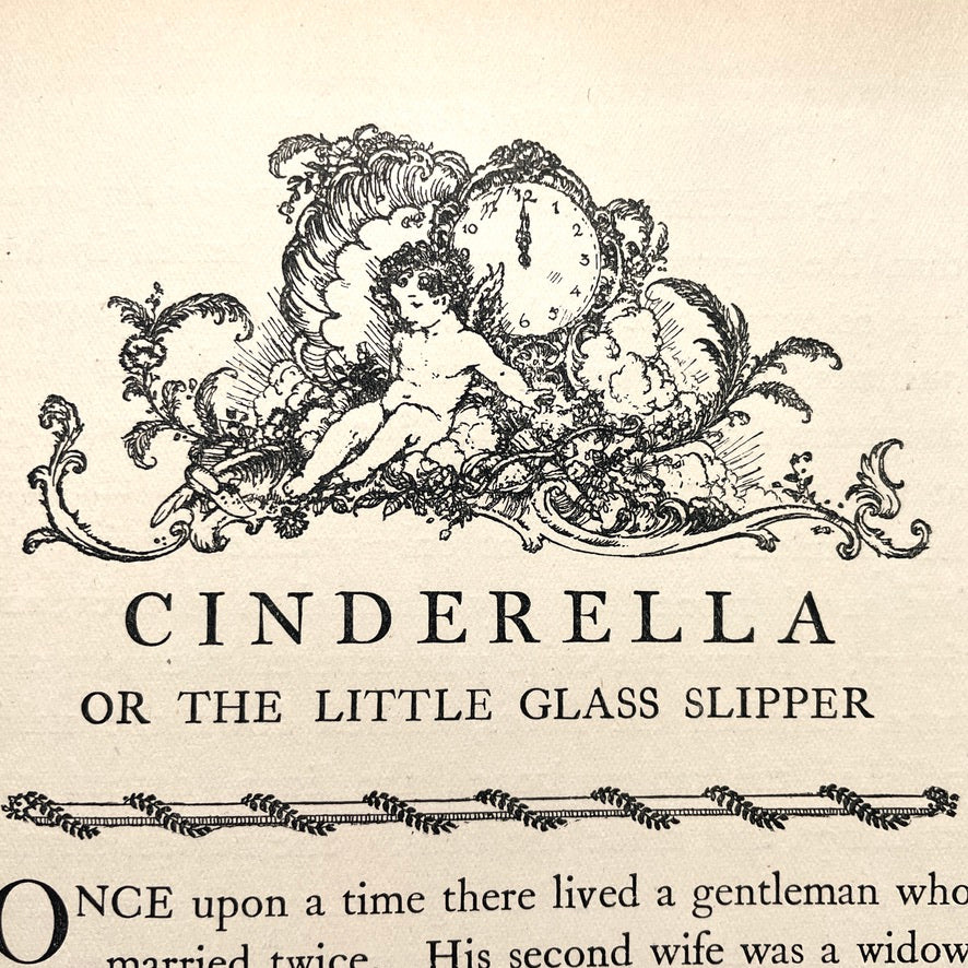 The Sleeping Beauty and Other Fairy Tales c. 1910 - Antique Hardcover, Illustrated