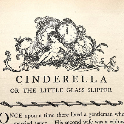 The Sleeping Beauty and Other Fairy Tales c. 1910 - Antique Hardcover, Illustrated