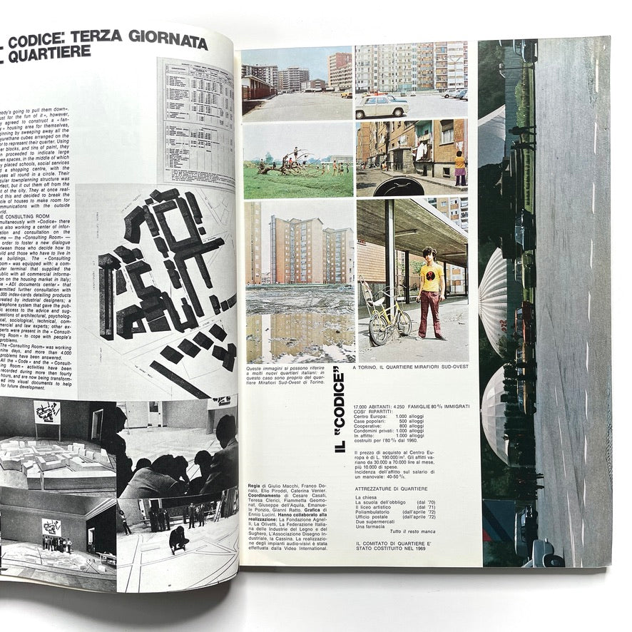 Domus No. 512 1974 Italian Design Magazine