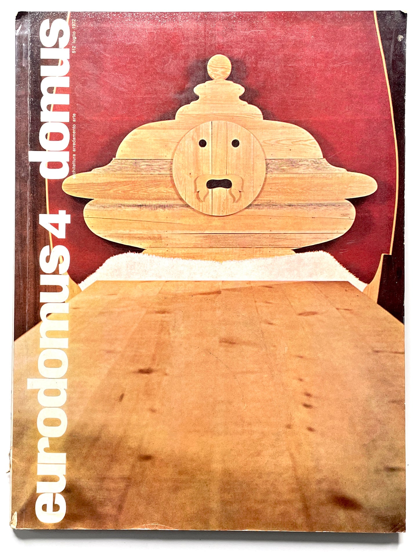 Domus No. 512 1974 Italian Design Magazine