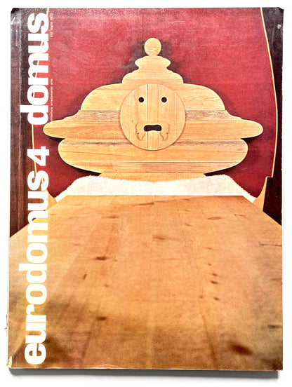 Domus No. 512 1974 Italian Design Magazine