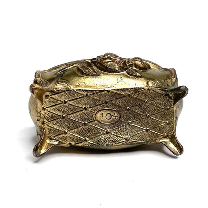 Jenning Bros Antique Openwork Jewelry Casket 104