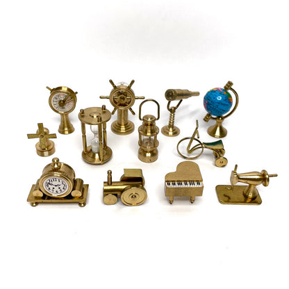 Brass Dollhouse Hobby Miniatures Lot (Holland)