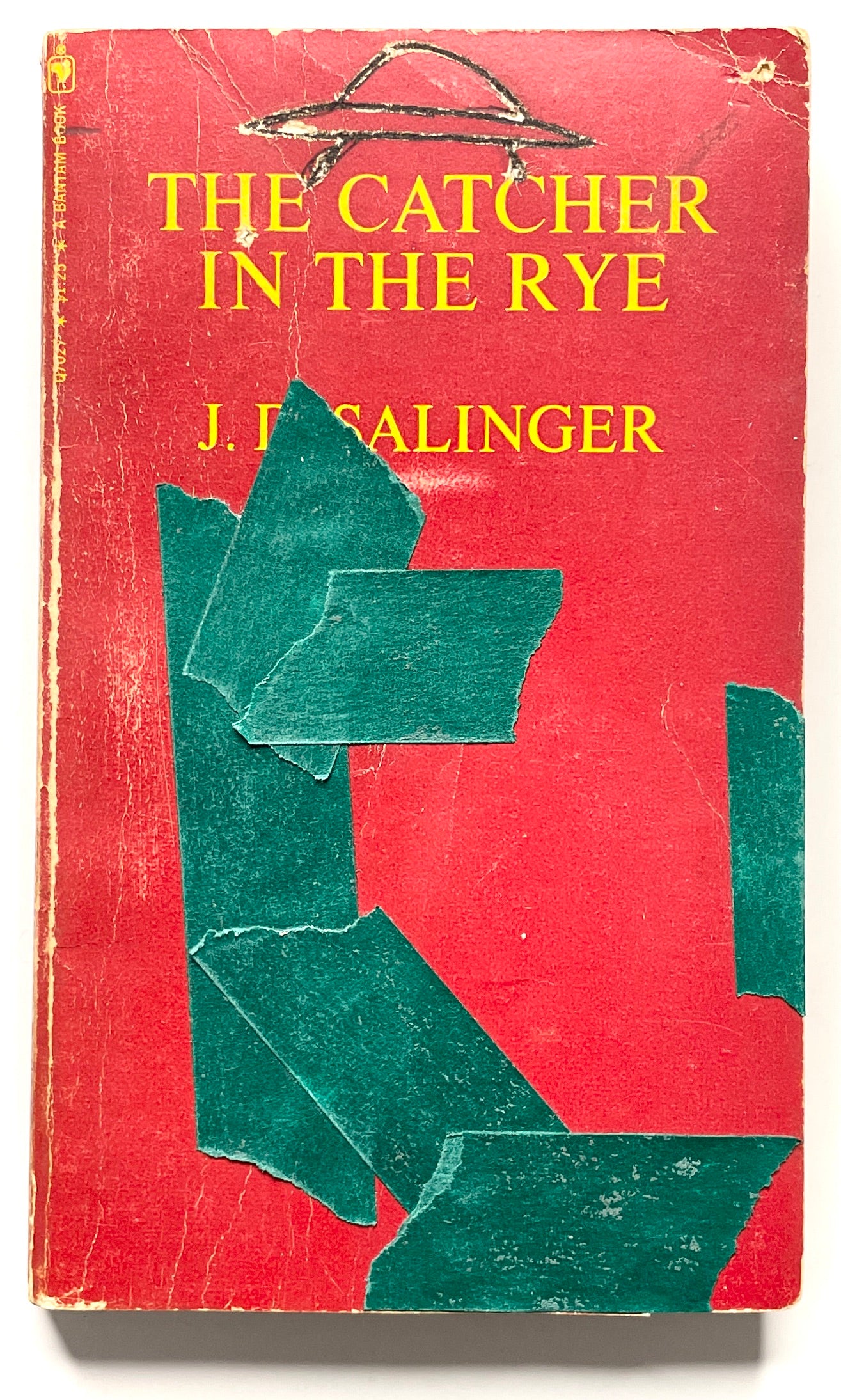 Catcher in the Rye 1972 Green Tape UFO Paperback Book