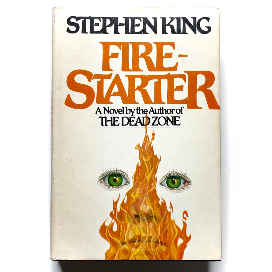 Firestarter Stephen King Hardcover Book *1st Book Club, 1st Print* 1980 Viking