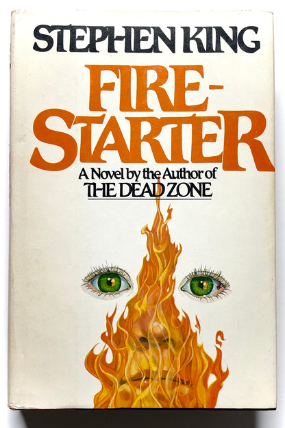 Firestarter Stephen King Hardcover Book *1st Book Club, 1st Print* 1980 Viking