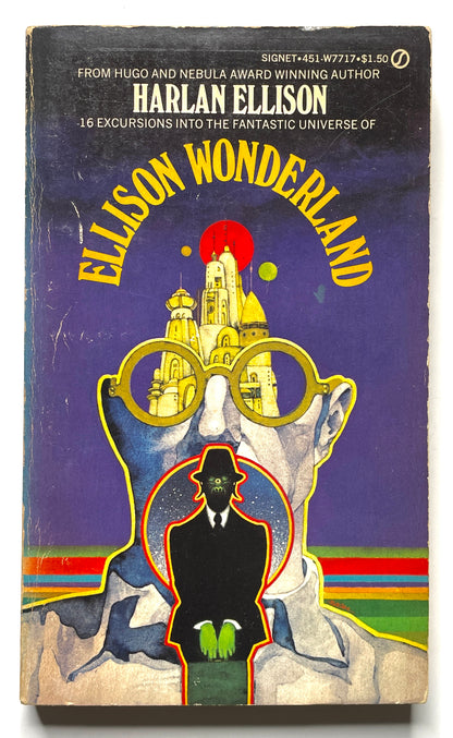 Ellison Wonderland by Harlan Ellison (1974) - Vintage 70s Sci-Fi Paperback Book