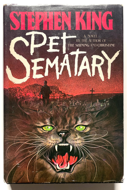 Pet Sematary Stephen King Hardcover Book *1st Book Club, 1st Print* 1983 Doubleday