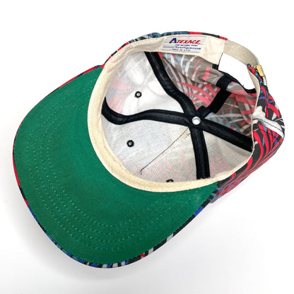 Innisbrook FL Tropical Pattern Vintage Strapback Hat - Palm Fronds