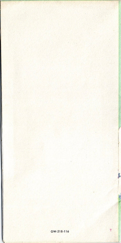 Get Well Soon - Mailboxes - Slim Vintage Greeting Card - Gold Stamped + Embossed