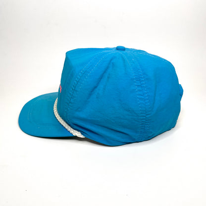 The Phoenician AZ Vintage Rope Strapback Hat - Blue