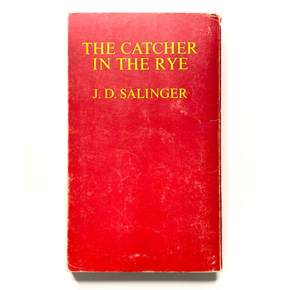 Catcher in the Rye 1972 Green Tape UFO Paperback Book