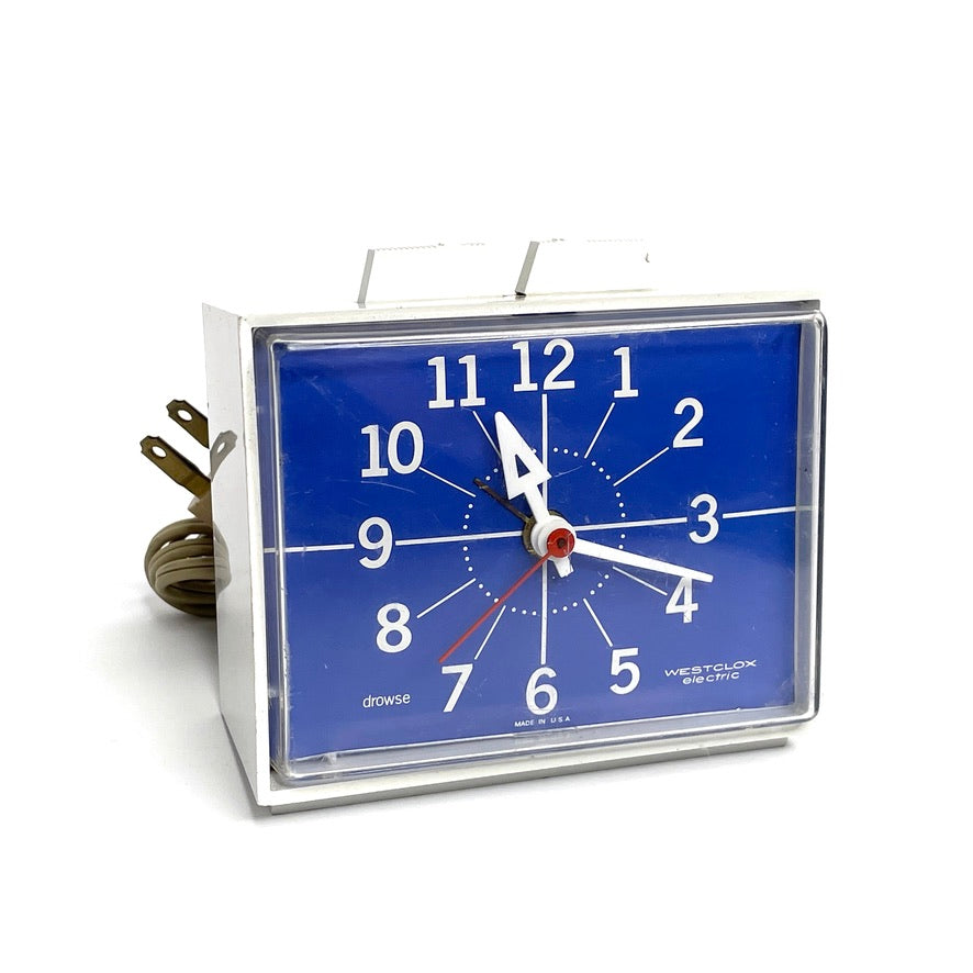 70s/80s Vintage Dunmar Drowse S16-C Westclox Electric Alarm Clock
