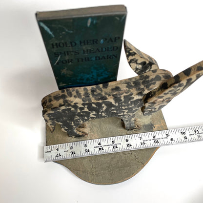 Missouri Mule Mfg. Co. Folk Art Cigarette Dispenser