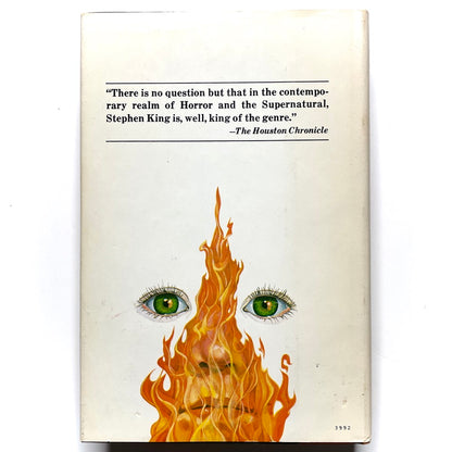 Firestarter Stephen King Hardcover Book *1st Book Club, 1st Print* 1980 Viking