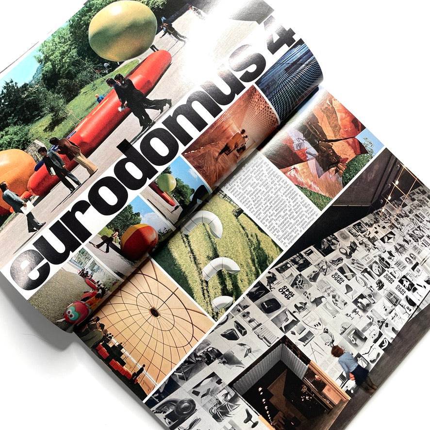 Domus No. 512 1974 Italian Design Magazine