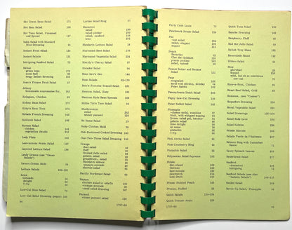 St. John's Divine Salads 1981 Tumon Bay, Guam, Mariana Islands - 80s Vintage Spiral Bound Illustrated Recipe Book