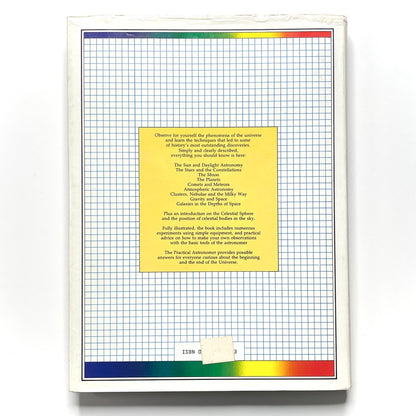 The Practical Astronomer 1984 Illustrated Hardcover Book