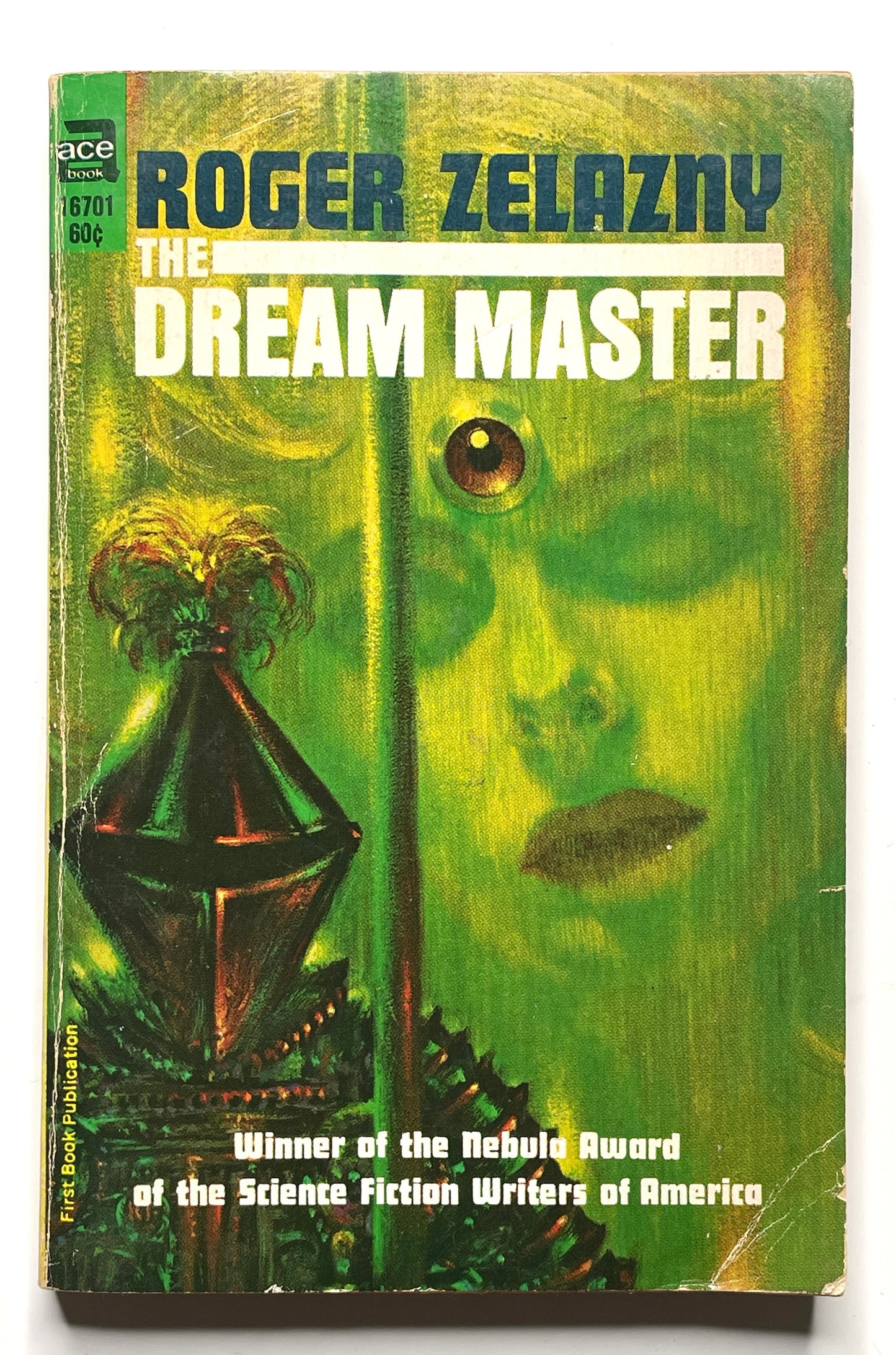 The Dream Master by Roger Zelazny (1966) - Vintage 60s Sci-Fi Paperback Book