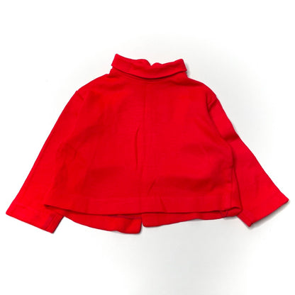 Red Turtleneck Long Sleeve Shirt 12M