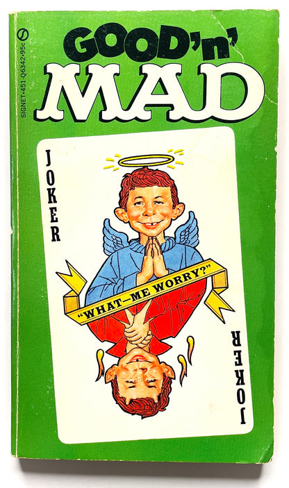Good 'N' Mad 1969 Paperback Comic Book