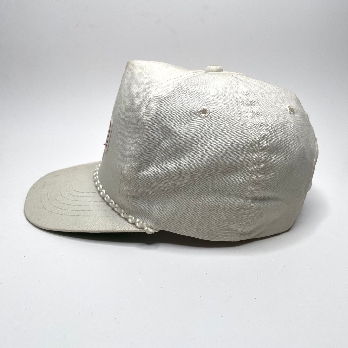 Denver Broncos AFC Champions 1987 Vintage Rope Snapback Hat - White