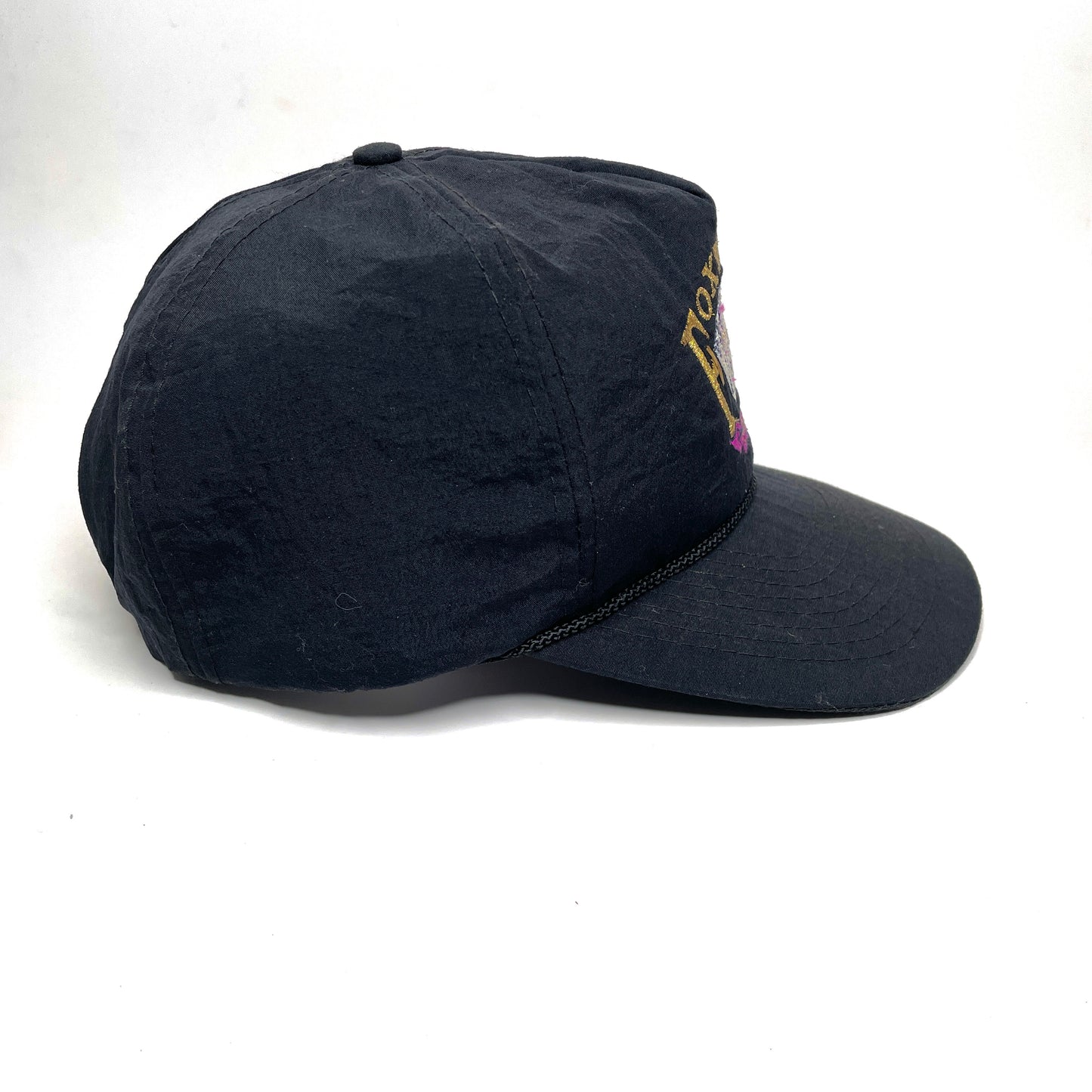 Foxwoods Poker Vintage Rope Snapback Hat - Black