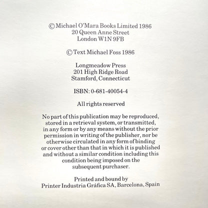 Treasury of Fairy Tales 1986 Illustrated Hardcover Book