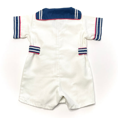 Sailor Zipper Front Romper 18M