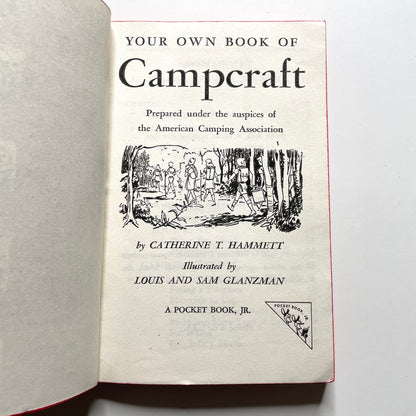 Your Own Book of Campcraft 1950 Illustrated