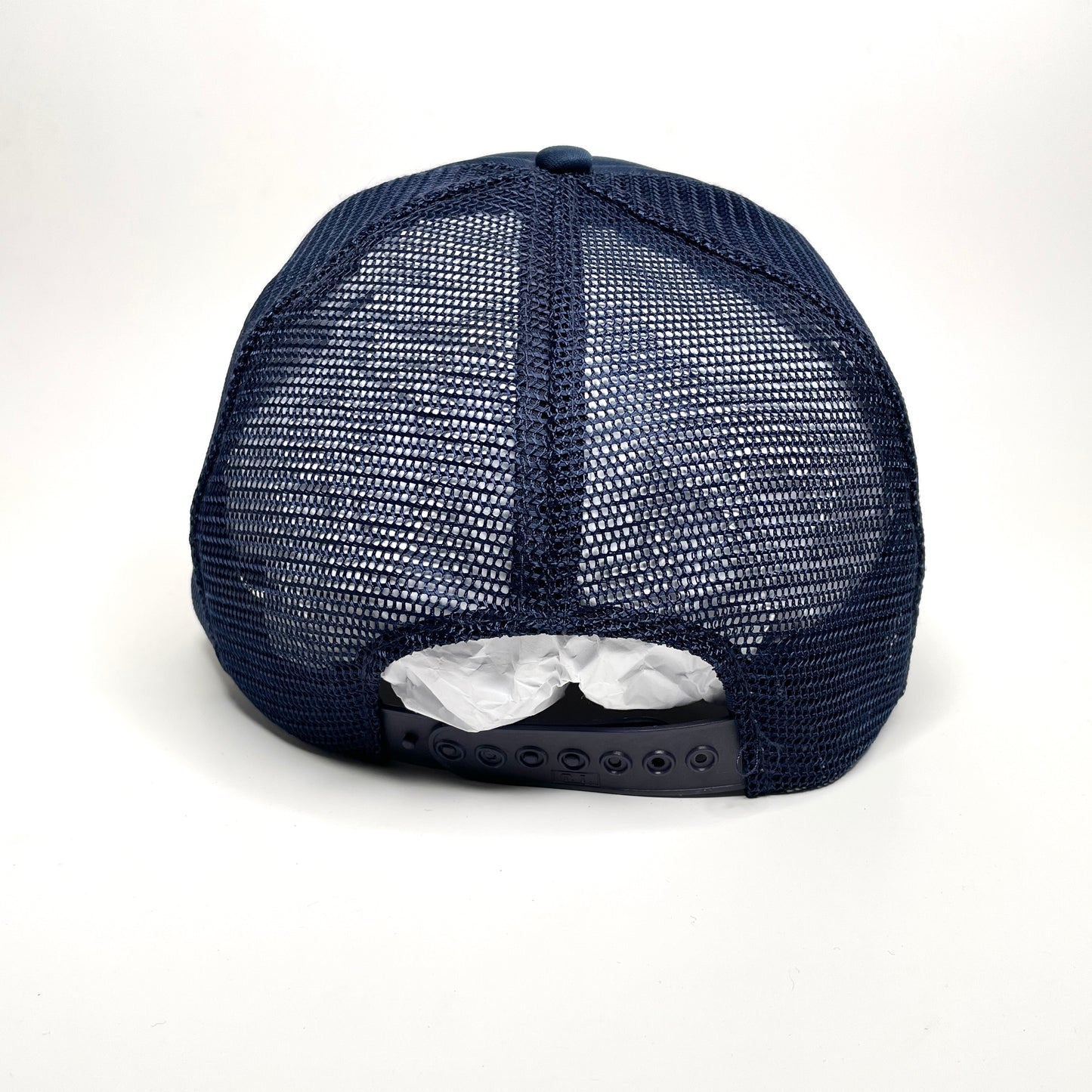 Kenaco Mesh Foam Trucker Hat Vintage Rope Snapback Hat - Navy
