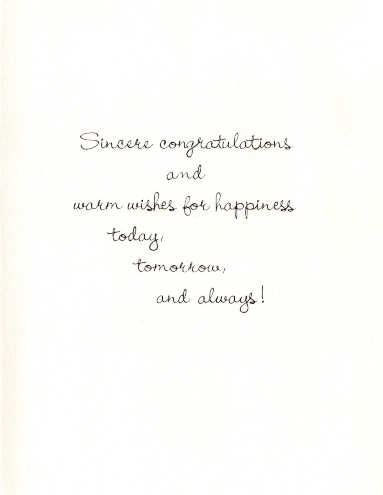 Congratulations - Raking Leaves - Vintage Greeting Card - 1979 Little Helpers