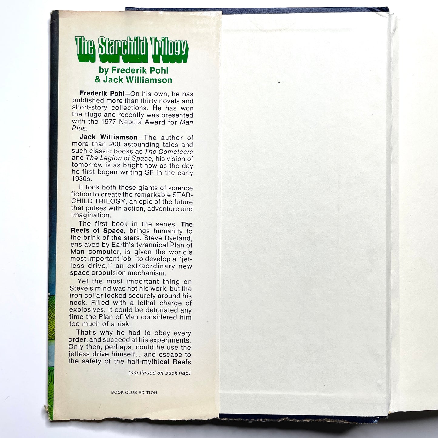 The Starchild Trilogy by Frederik Pohl and Jack Williamson (1969) - Vintage 60s Sci-Fi Hardcover Book