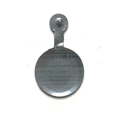 Museum of Natural History Contributor - 60s Vintage Metal Tab Button 1"
