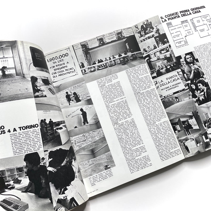 Domus No. 512 1974 Italian Design Magazine