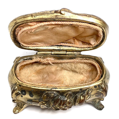 Jenning Bros Antique Openwork Jewelry Casket 104