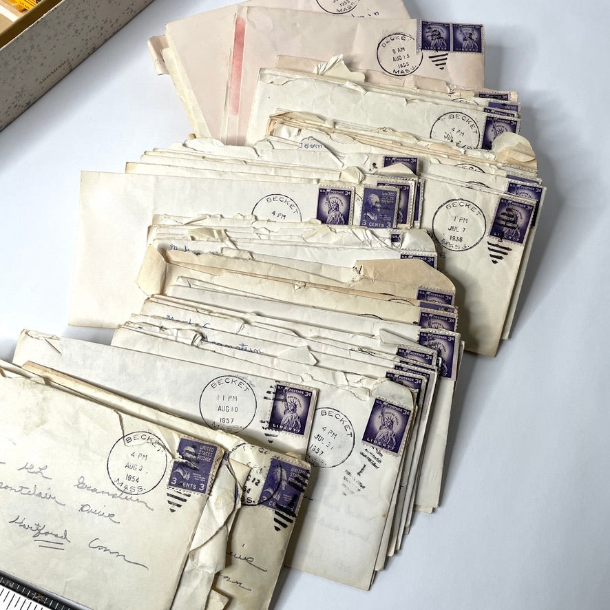 Estate Lot 1950s Connecticut Boy Scouts Letters, Photos & Ephemera
