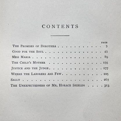 Old Chester Tales by Margaret Deland 1898 New England Short Stories - Antique Hardcover Illustrated