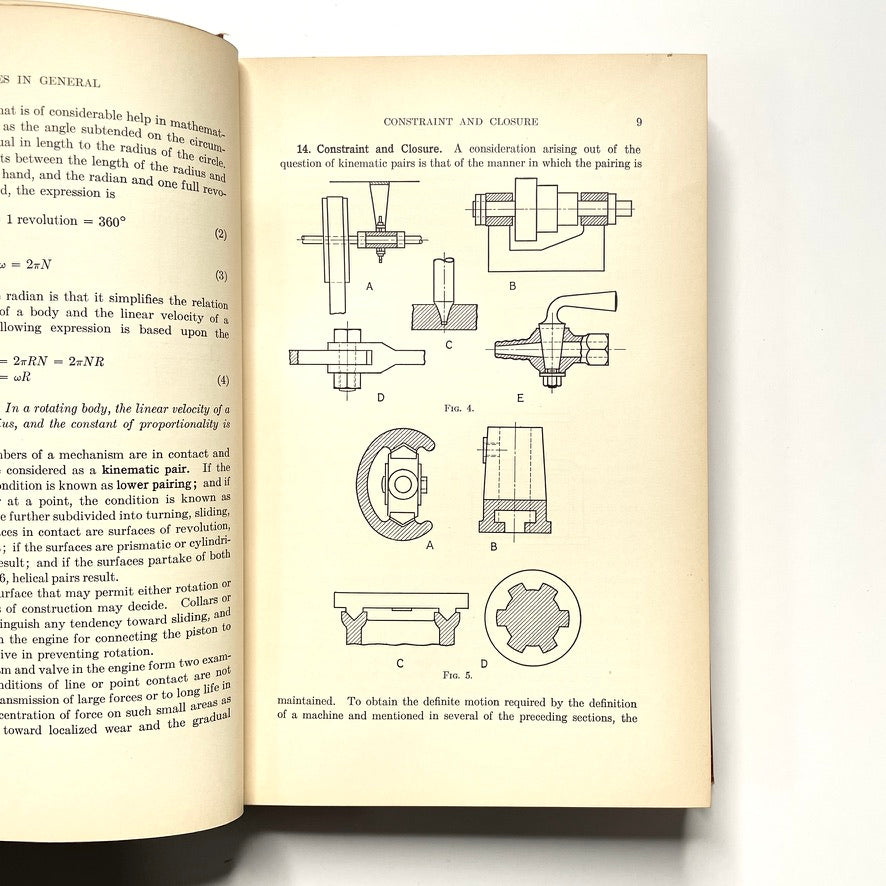 Principles of Mechanism 1934 Illustrated Hardcover Book