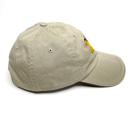 Liberty Belle B-17 Airforce WWII Vintage Strapback Hat - Beige