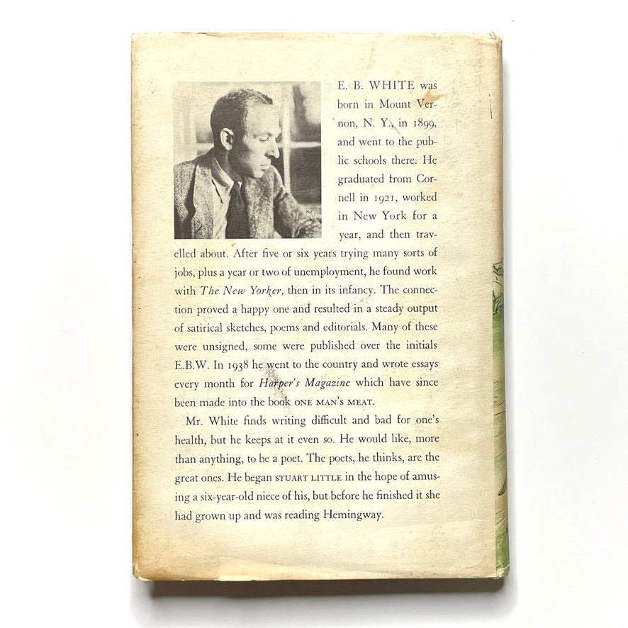 Stuart Little 1945 Illustrated Hardcover Book - Early Print